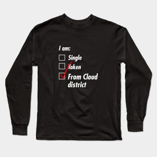 Single Taken Cloud district Long Sleeve T-Shirt